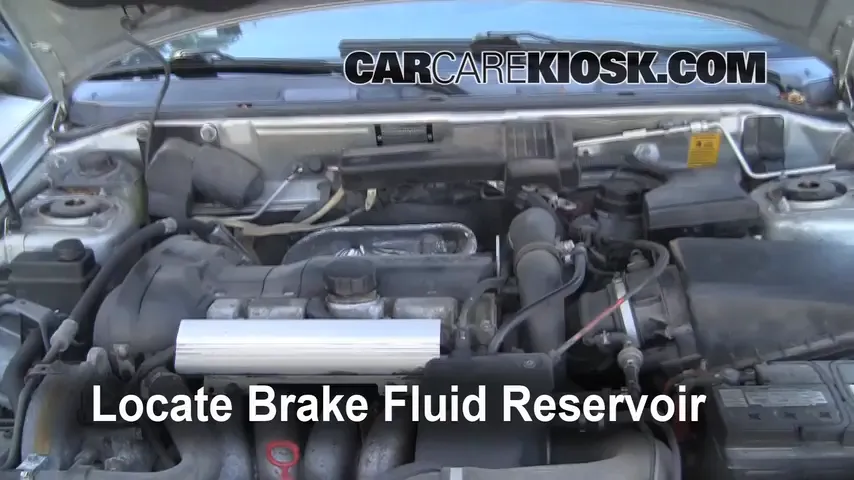 2000 Volvo V40 1.9L 4 Cyl. Turbo Brake Fluid Check Fluid Level